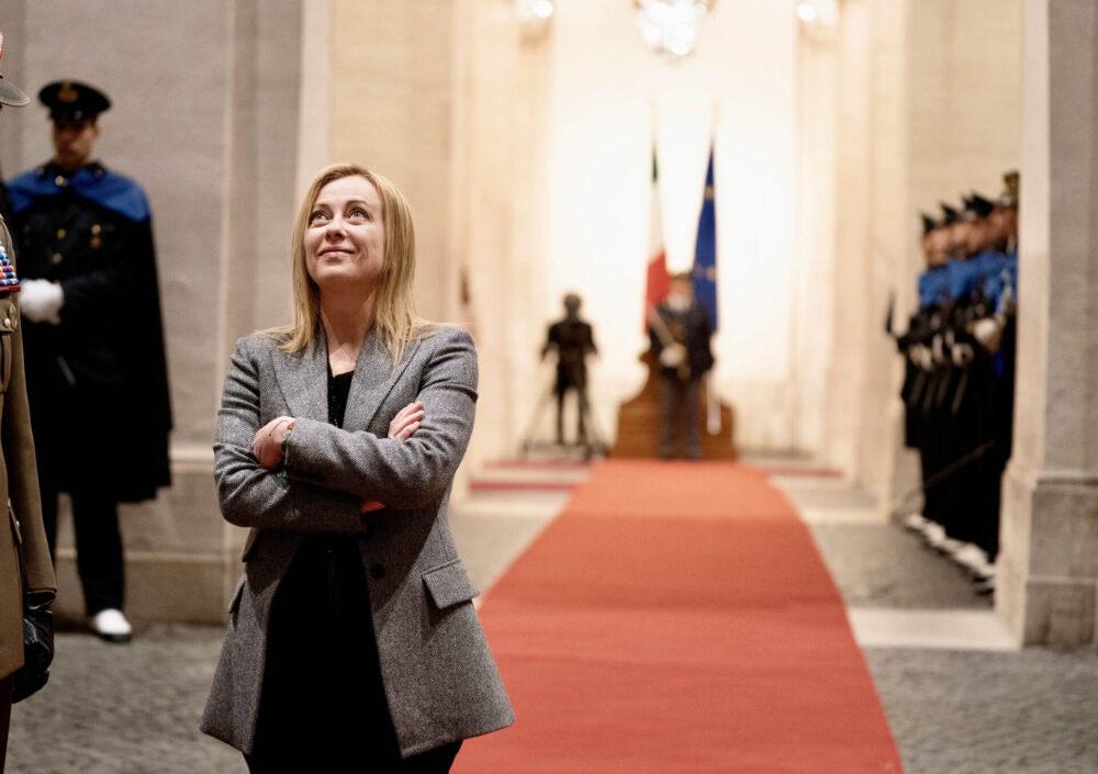 Il Presidente di Fratelli d'Italia, Giorgia Meloni (© Governo)