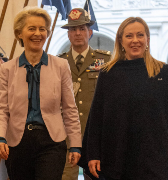 Ursula von der Leyen e Giorga Meloni