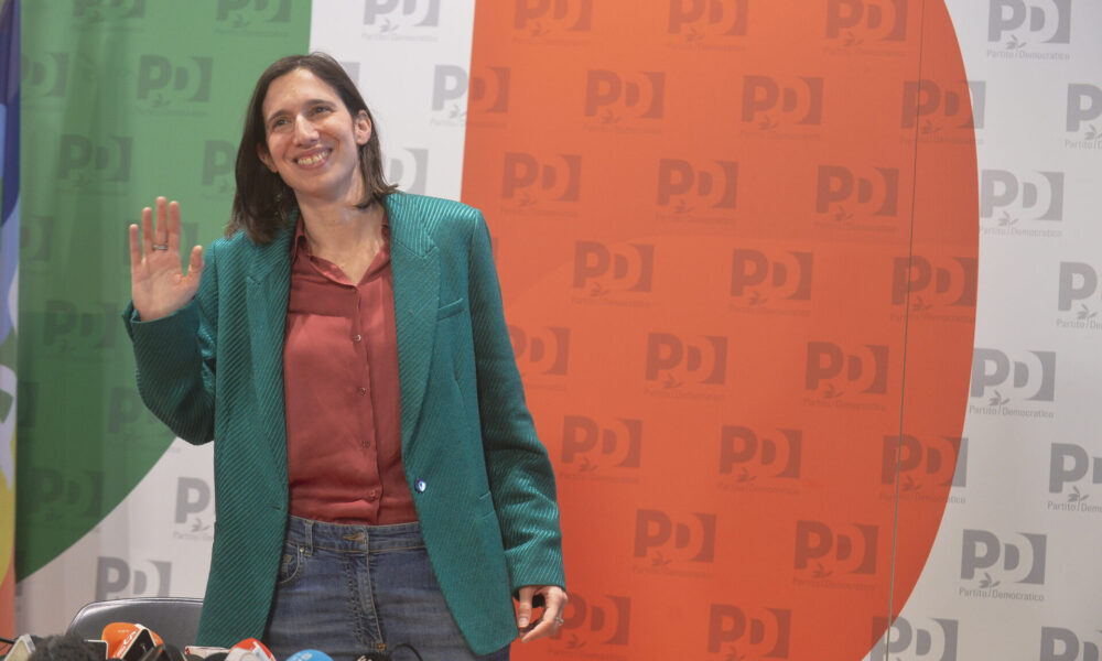 Elly Schlein, segretaria PD (Agenzia Fotogramma)