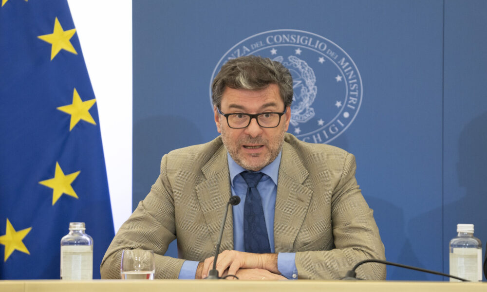 MES, Il Ministro dell'Economia, Giancarlo Giorgetti (© governo.it)