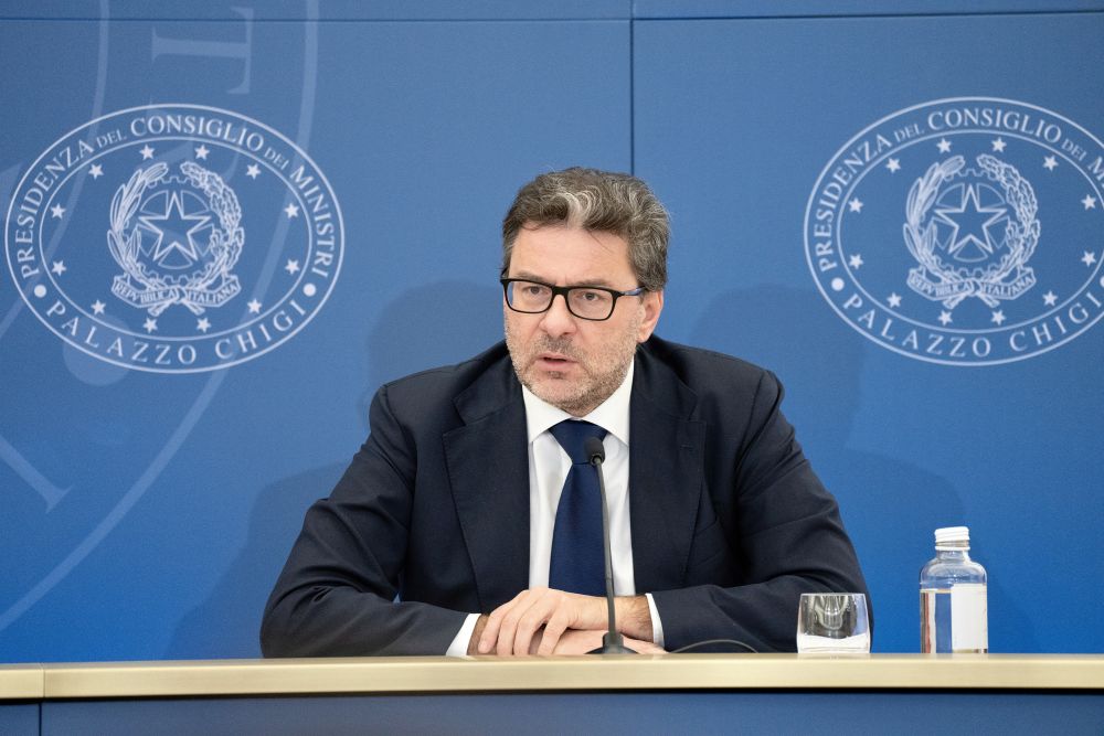 Il Ministro dell'Economia, Giancarlo Giorgetti (© Governo)