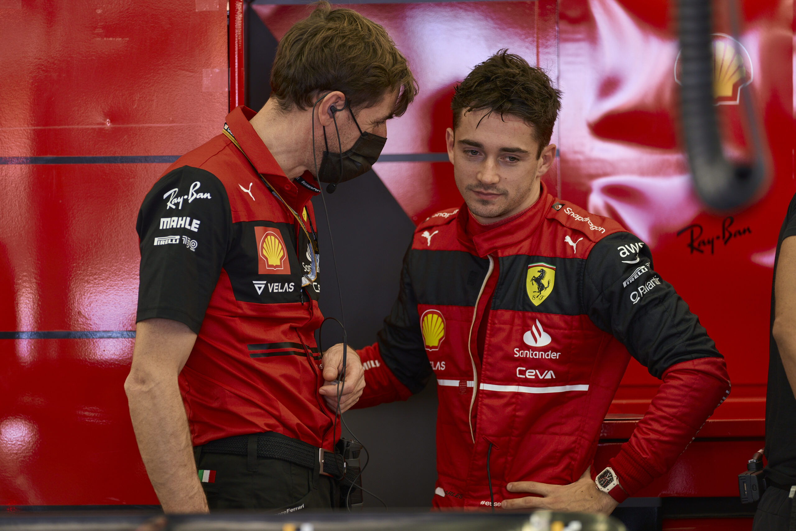 Charles Leclerc in pole in Messico