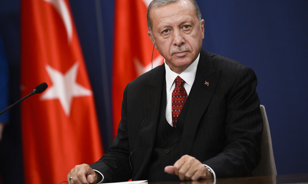 Il Presidente turco Recep Tayyip Erdogan (Depositphotos)