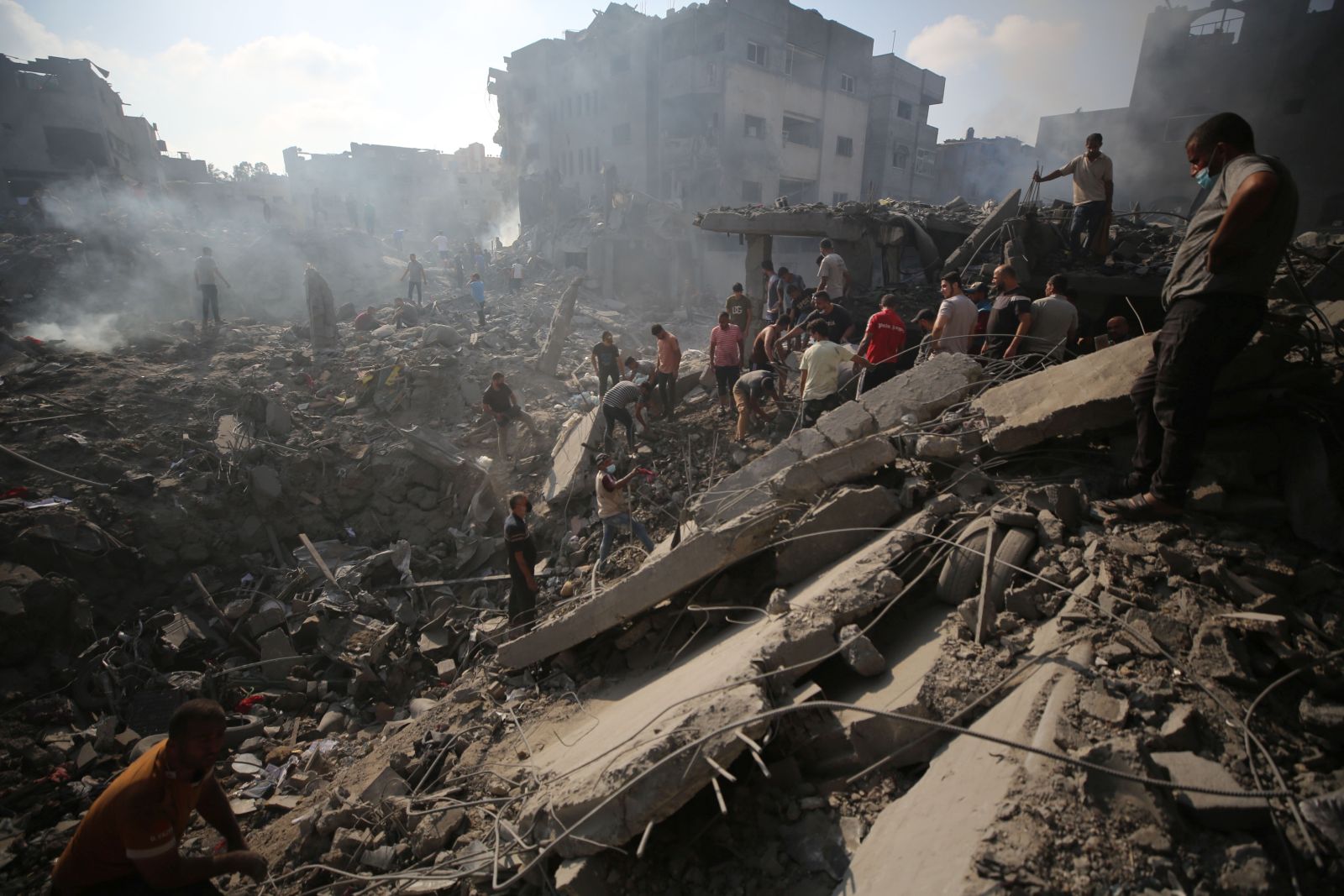 La distruzione a Gaza