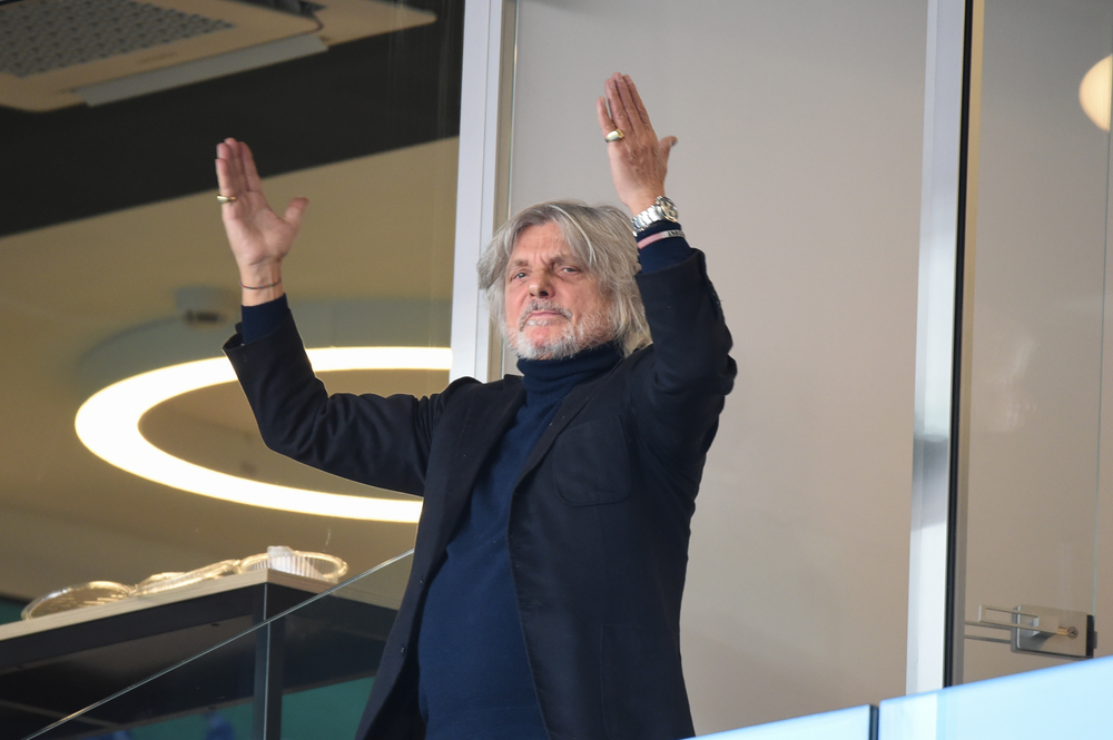 Massimo Ferrero, ex presidente della Sampdoria