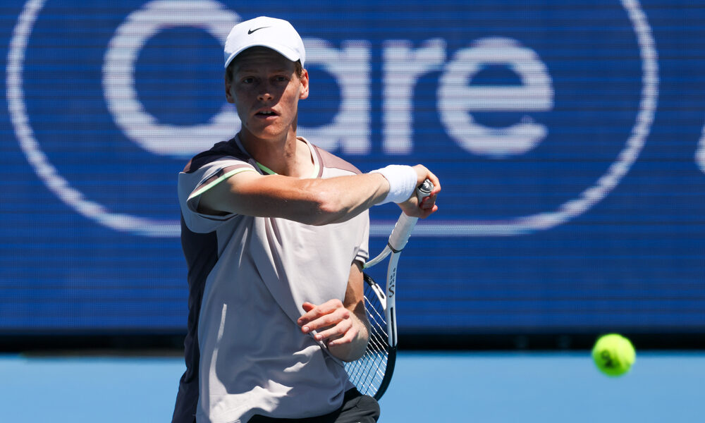 Jannik Sinner a Melbourne per l'Australian Open