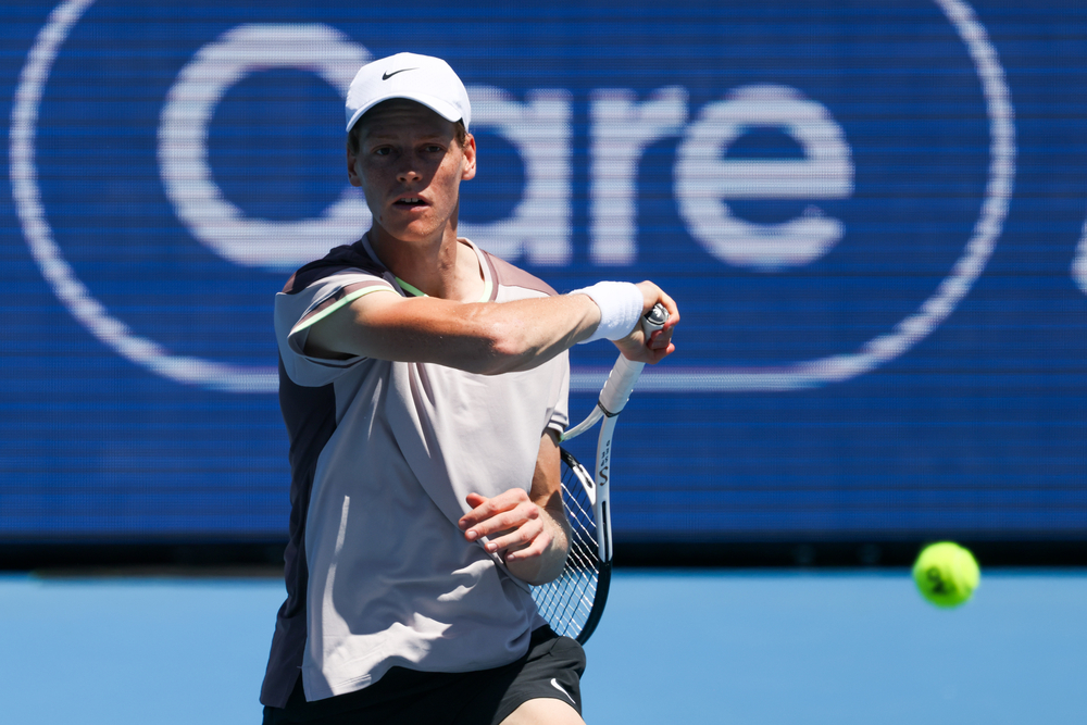 Jannik Sinner a Melbourne per l'Australian Open