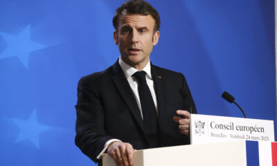 Il Presidente francese, Emmanuel Macron