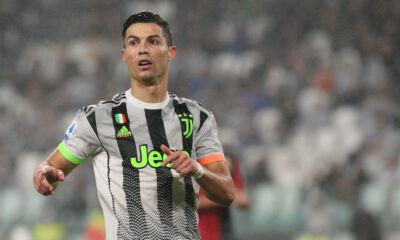 Cristiano Ronaldo con la maglia della Juventus