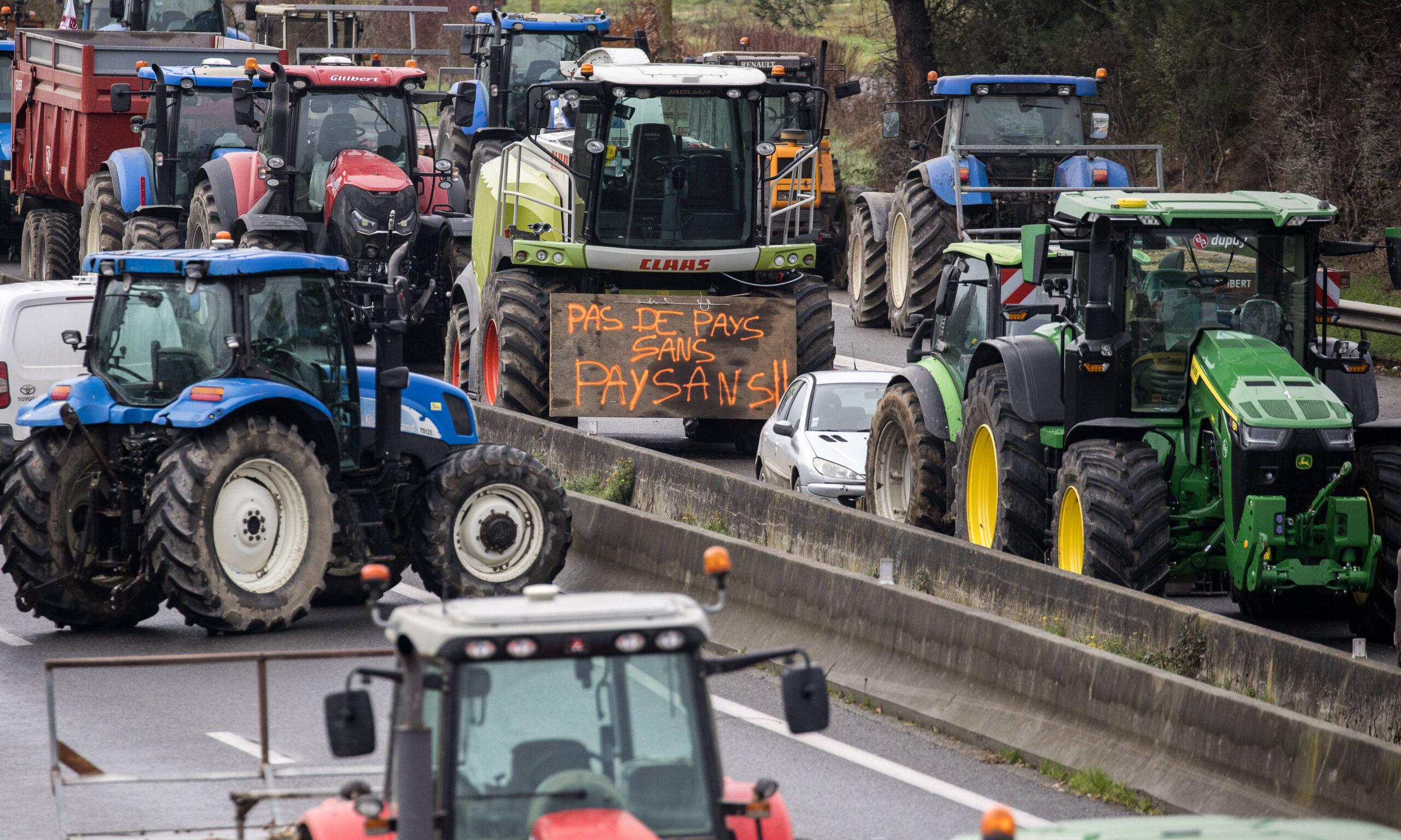 Le proteste degli agricoltori in Francia