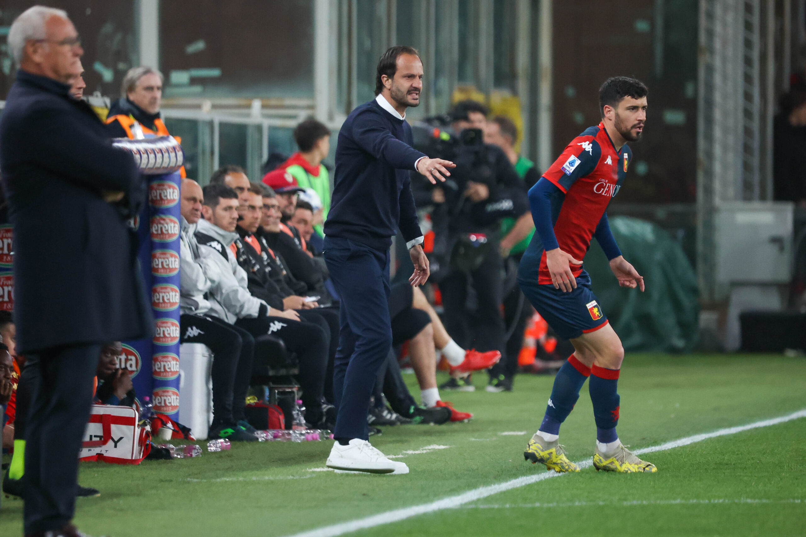 Alberto Gilardino e Claudio Ranieri - Genoa Cagliari