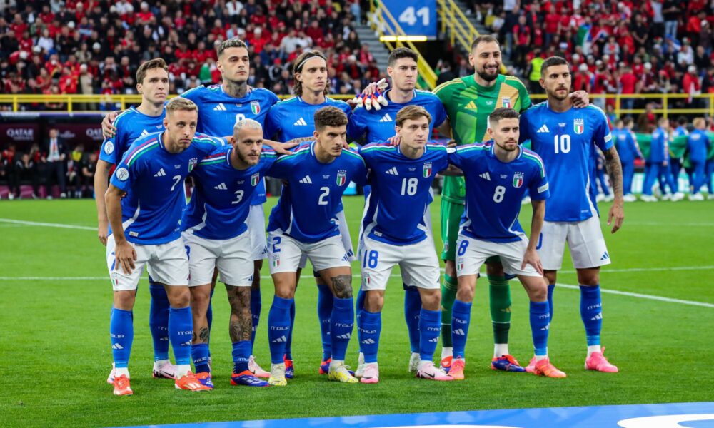 La nazionale italiana a Euro 2024