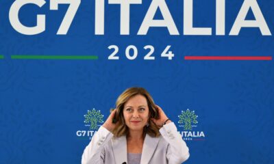 Giorgia Meloni, conferenza stampa di chiusura del G7