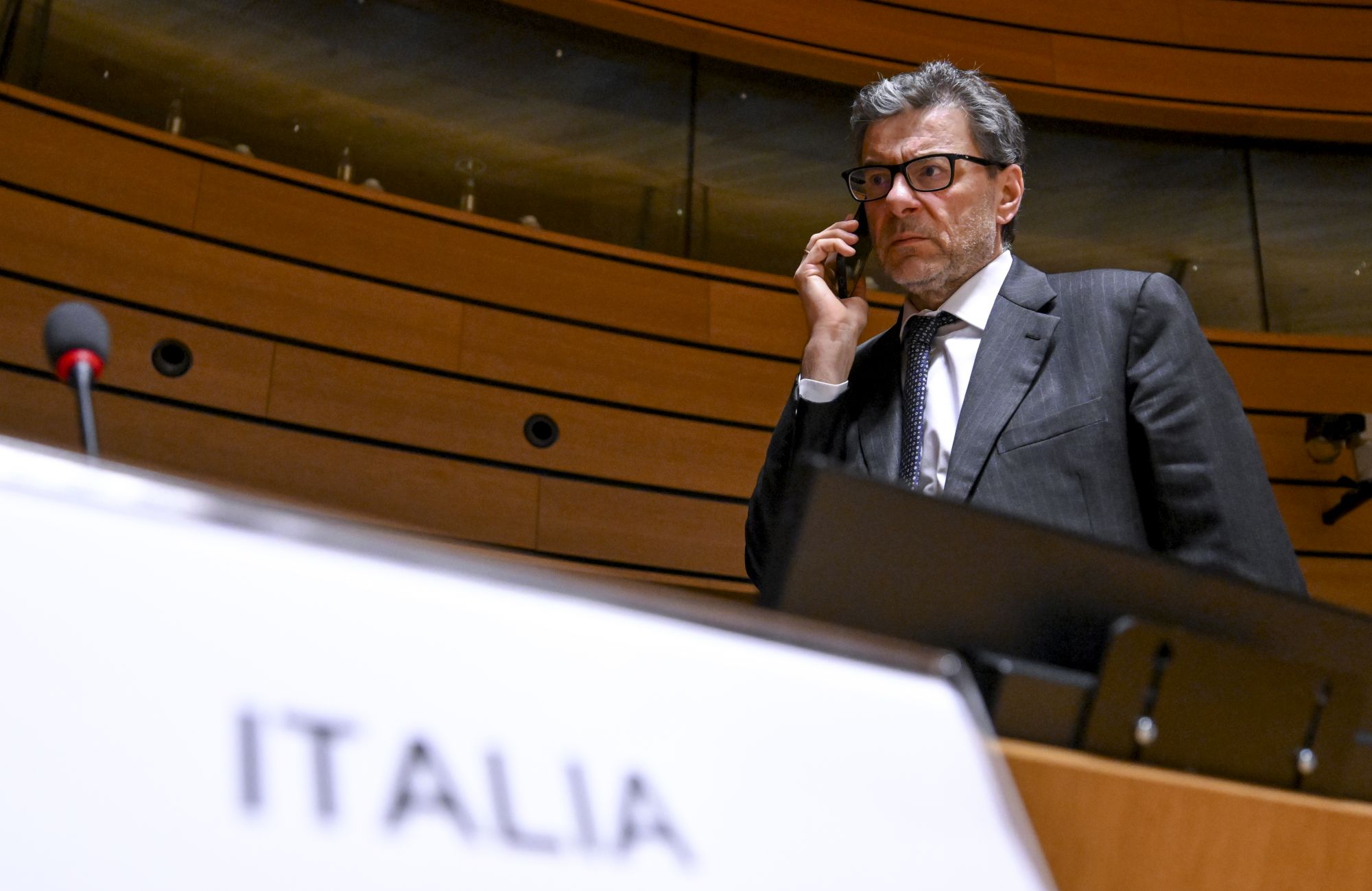 Il Ministro dell'Economia, Giancarlo Giorgetti