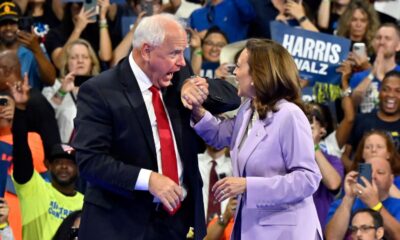 Tim Walz e Kamala Harris