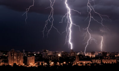 Temporale sulla città