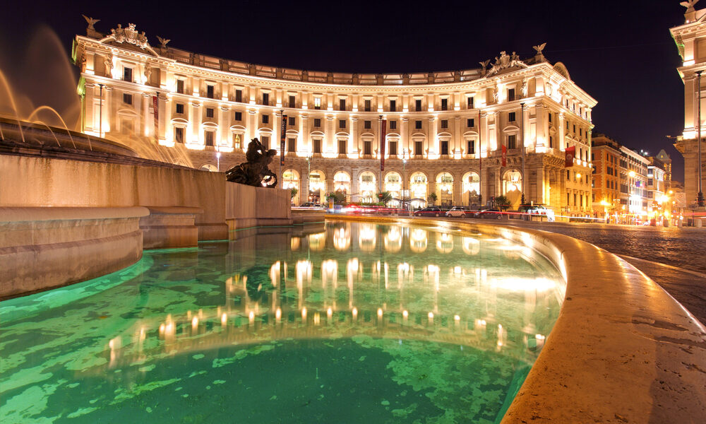 Piazza della Repubblica a Roma