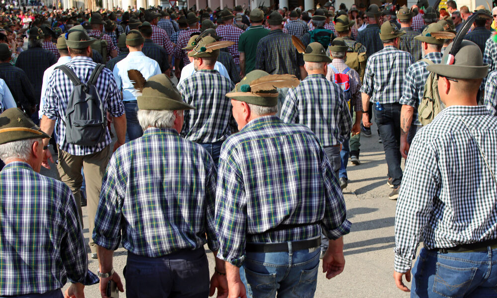 Alpini all'adunata 2024 a Vicenza