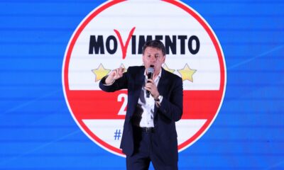 Giuseppe Conte, leader del MoVimento 5 Stelle