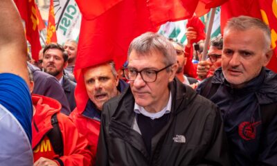 Maurizio Landini, leader della CGIL