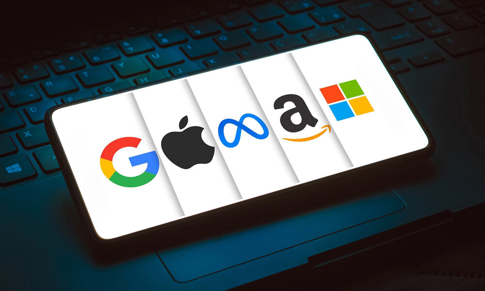 Logo delle principali big tech