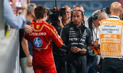 Charles Leclerc e Lewis Hamilton