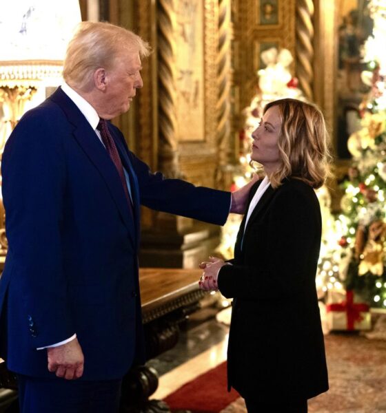 Il Presidente del Consiglio, Giorgia Meloni, incontra a Mar a Lago il Presidente eletto degli Stati Uniti d'America, Donald Trump.