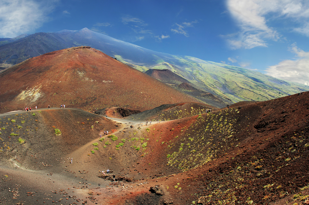Crateri vulcanici sull'Etna