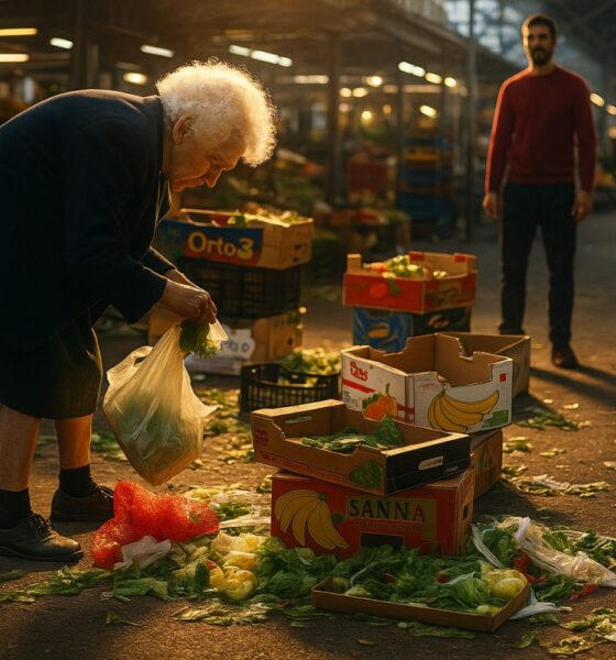 Donna al mercato
