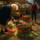 Donna al mercato