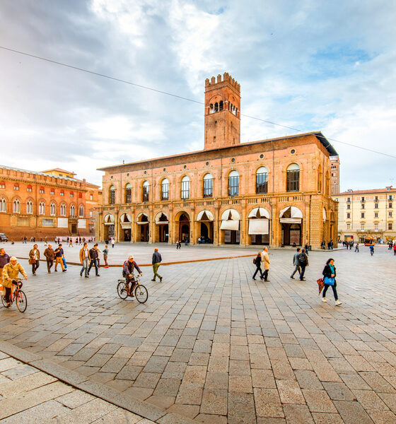 Piazza Maggiore a Bologna