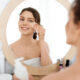 Applicazione del tonico viso
