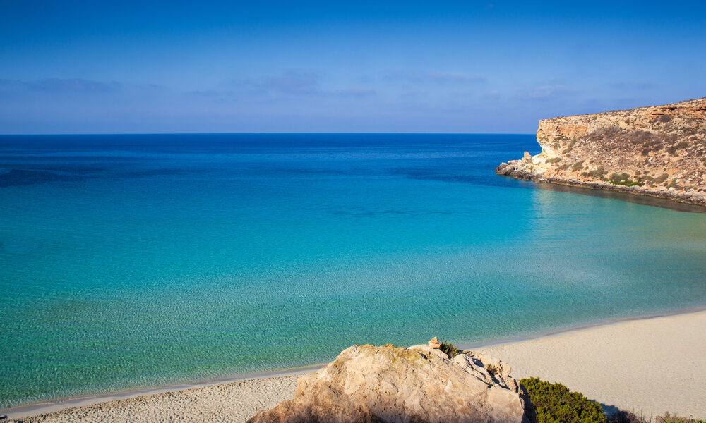 La spiaggia dei Conigli a Lampedusa