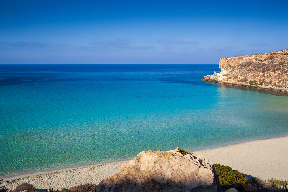 La spiaggia dei Conigli a Lampedusa
