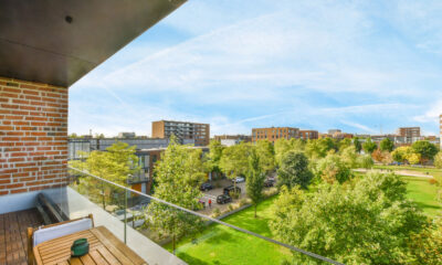 Vista del parco dall'appartamento