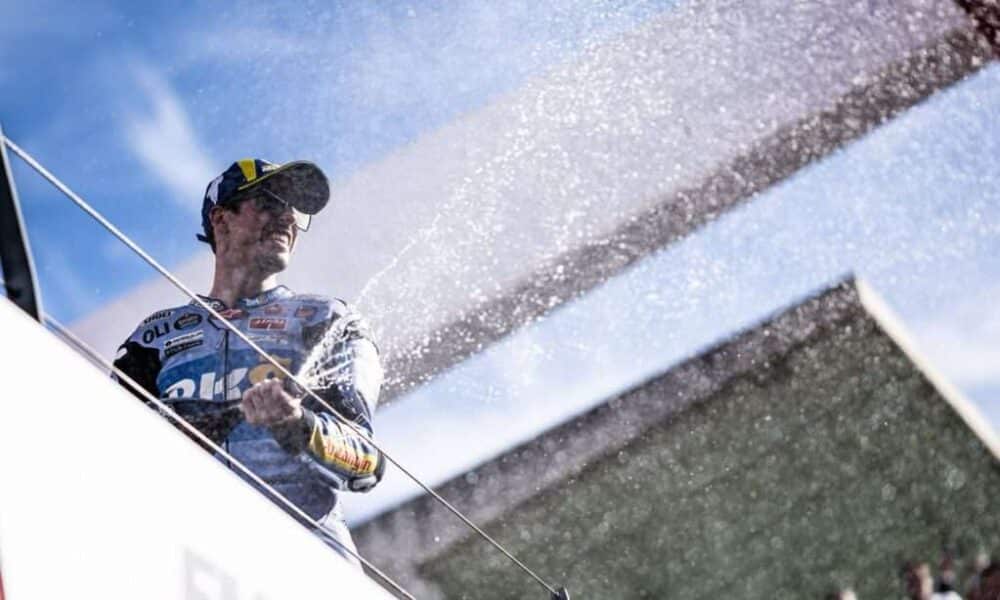 Alex Marquez, trionfatore nella sprint race di Valenzia (© Gresini Racing)