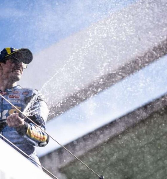 Alex Marquez, trionfatore nella sprint race di Valenzia (© Gresini Racing)