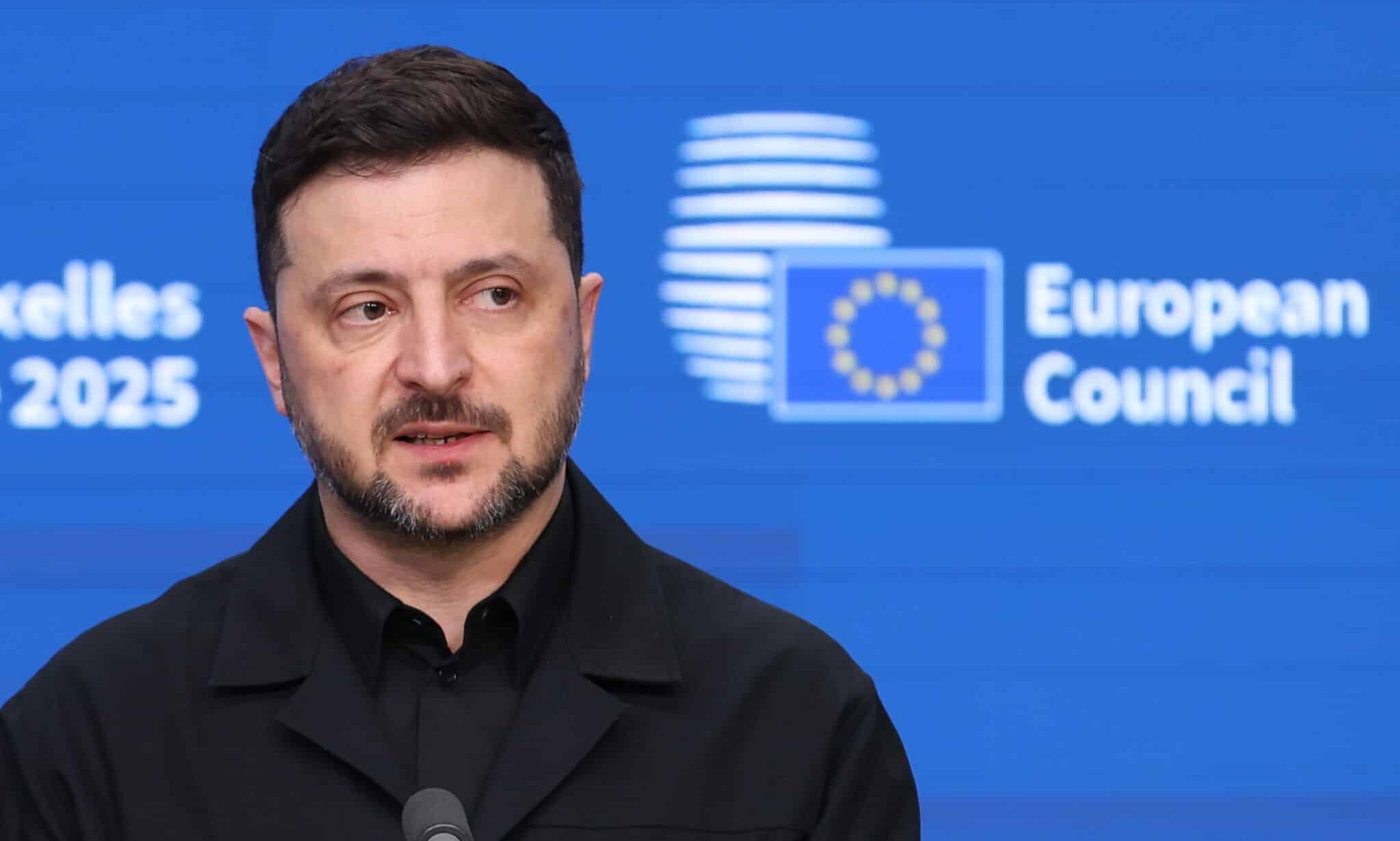 Volodymyr ZELENSKYY (Presidente dell'Ucraina) al Consiglio Europeo