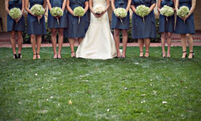 Sposa con damigelle
