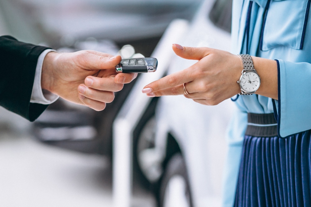 Consegna dell'auto