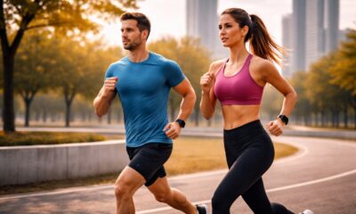 Sessione di allenamento di runner