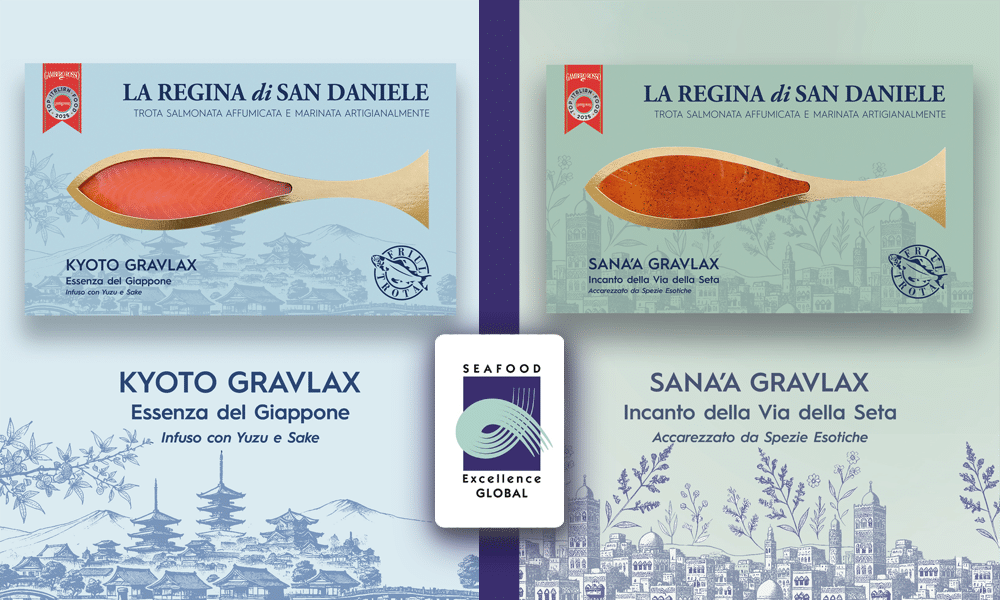 Gravlax Kyoto e Gravlax Sana’a di Friultrota