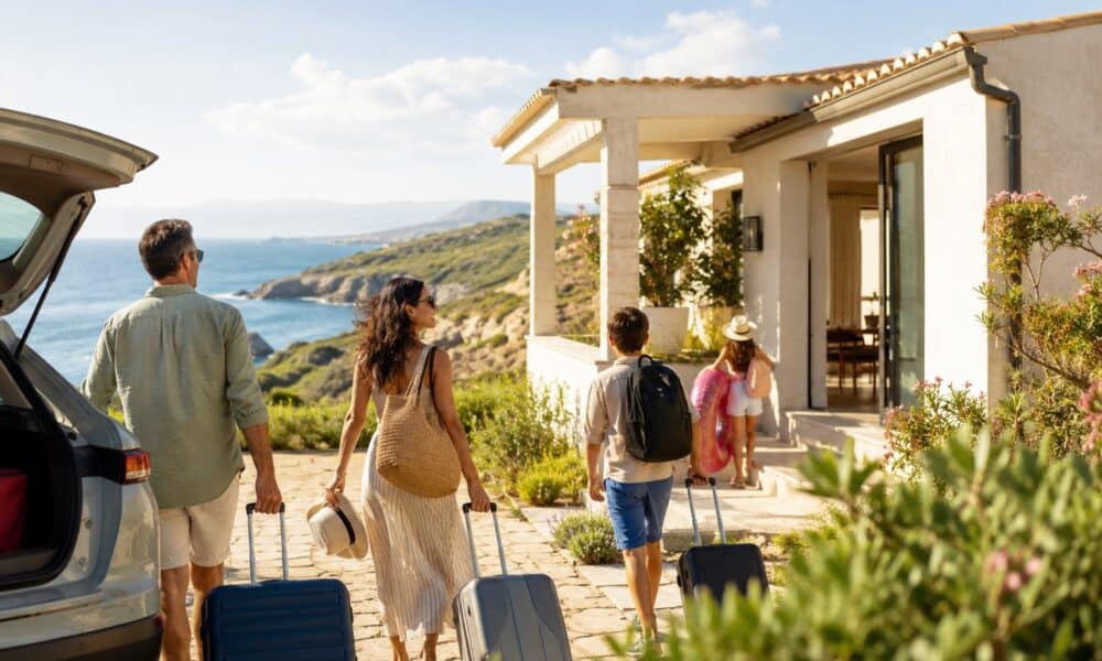 Famiglia in vacanza