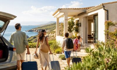 Famiglia in vacanza