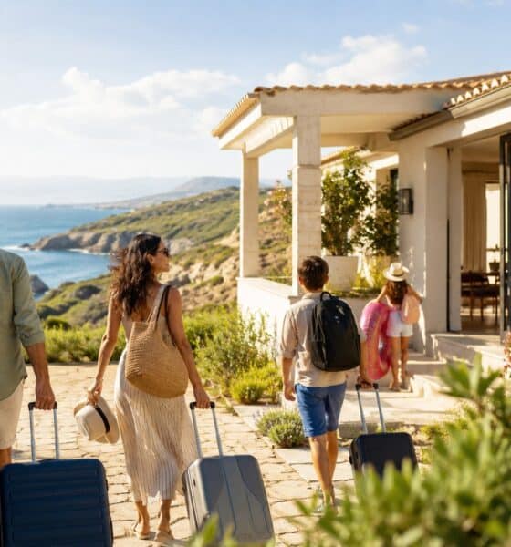 Famiglia in vacanza