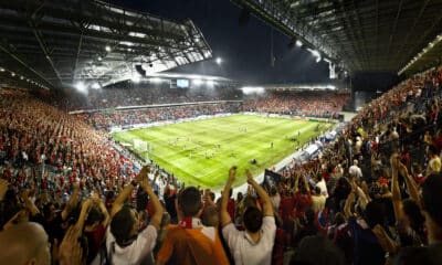Tifosi allo stadio